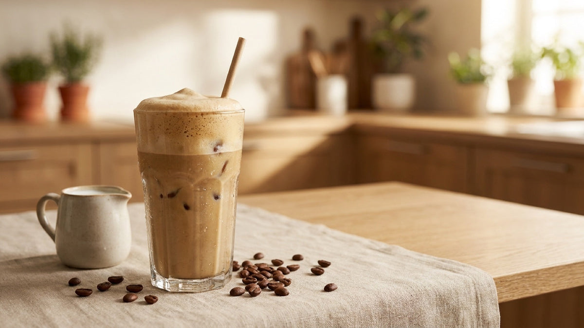 Espresso Crema 1 kg, świeżo palona kawa do frappe ze świeżego espresso