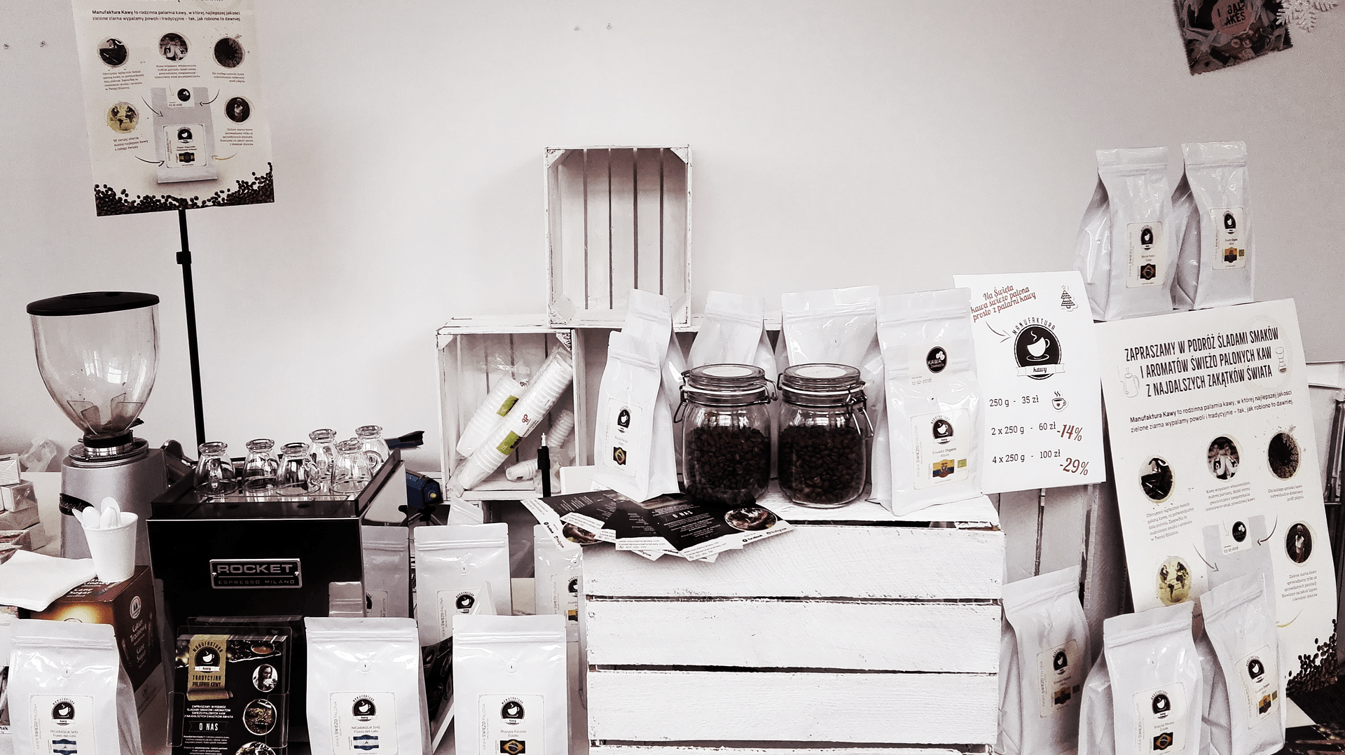 Świeżo Palona Kawa Święta 2016 ze świeżo paloną kawą