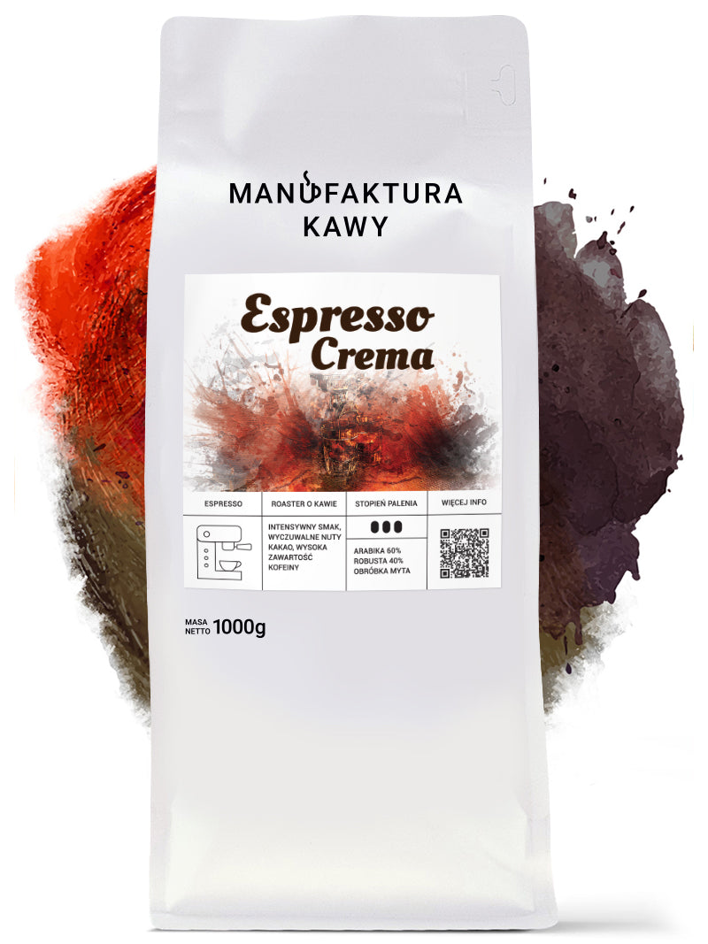 Espresso Crema 1kg Kawa Świeżo Palona