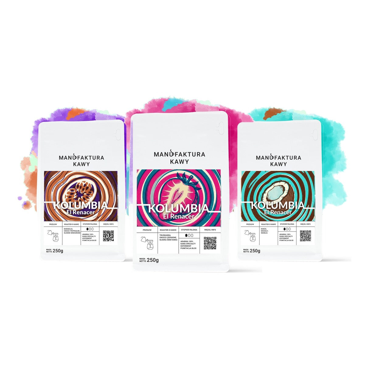 Zestaw El Renacer trzy kofermenty 3x250g
