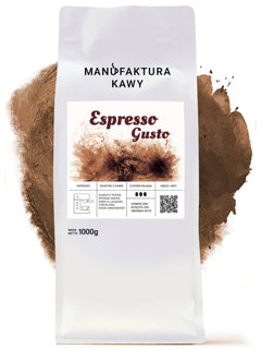 Espresso Gusto 1kg Kawa Świeżo Palona