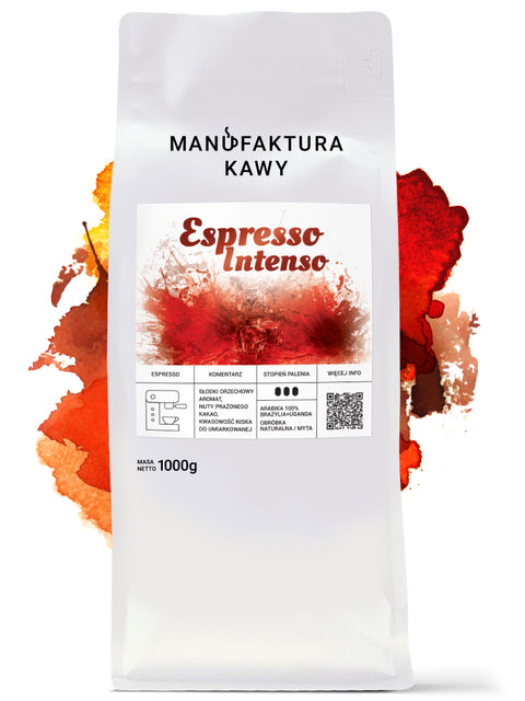 Espresso Intenso 1kg Kawa Świeżo Palona