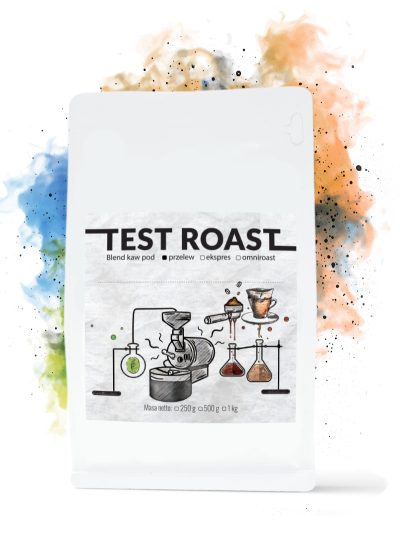 Test Roast Kawa Jasno Palona